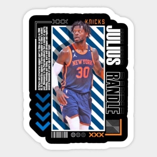 Julius Randle Paper Poster Version 10 Sticker